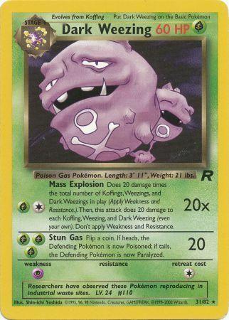 Dark Weezing (31) 31/82 - Team Rocket Unlimited