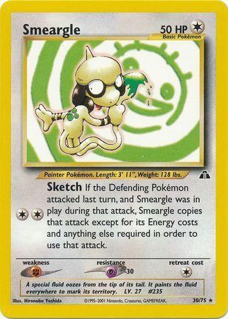Smeargle (30) 30/75 - Neo Discovery Unlimited