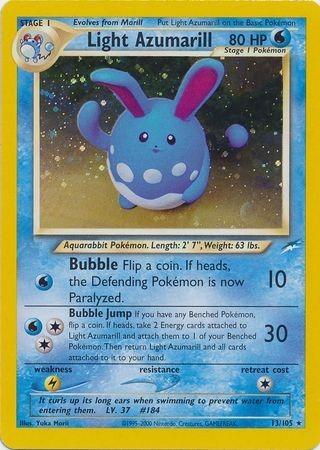 Light Azumarill 13/105 - Neo Destiny Unlimited Holofoil