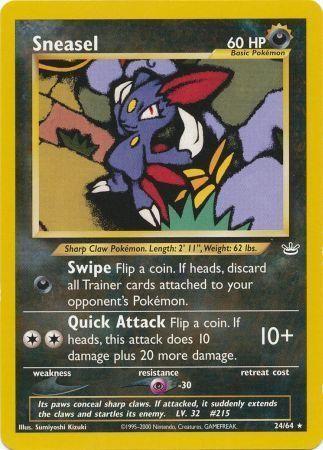 Sneasel 24/64 - Neo Revelation Unlimited