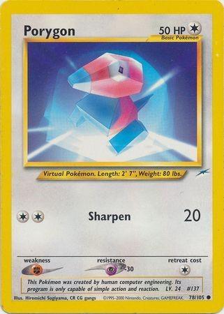 Porygon 78/105 - Neo Destiny Unlimited
