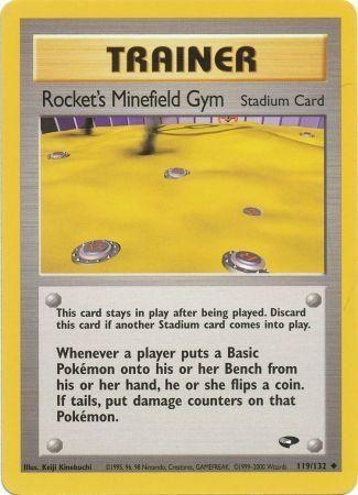 Rocket's Minefield Gym 119/132 - Gym Challenge Unlimited