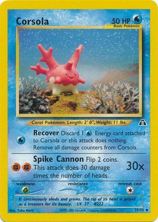 Corsola 37/75 - Neo Discovery Unlimited