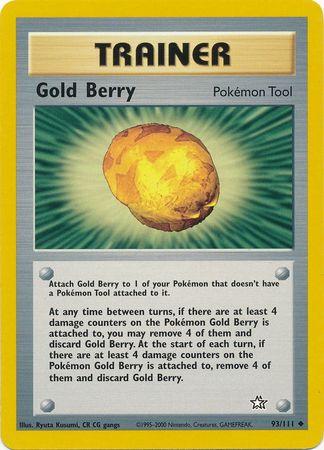 Gold Berry 93/111 - Neo Genesis Unlimited