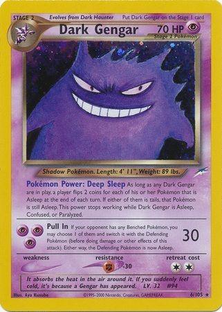 Dark Gengar 6/105 - Neo Destiny Unlimited Holofoil