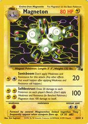 Magneton (11) 11/62 - Fossil Unlimited Holofoil