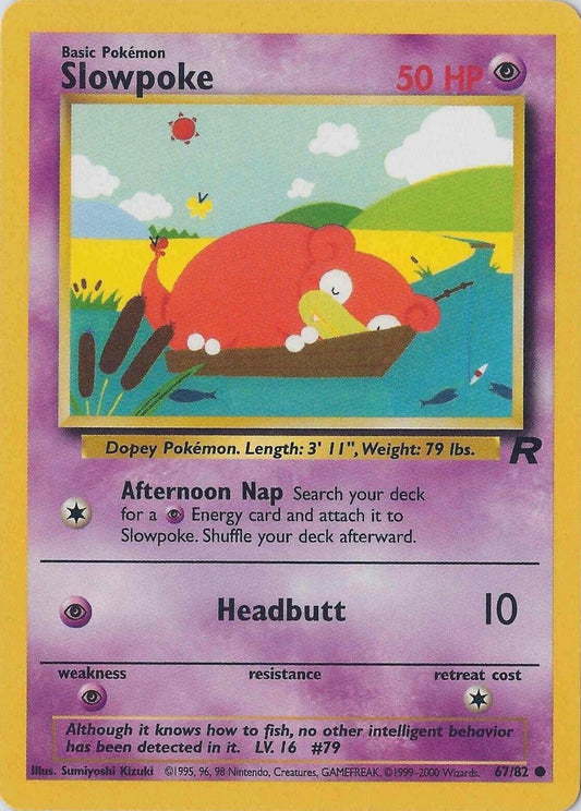 Slowpoke 67/82 - Team Rocket Unlimited