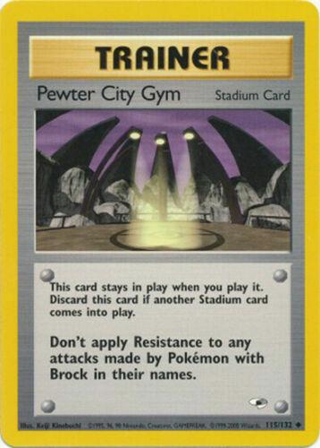 Pewter City Gym 115/132 - Gym Heroes Unlimited