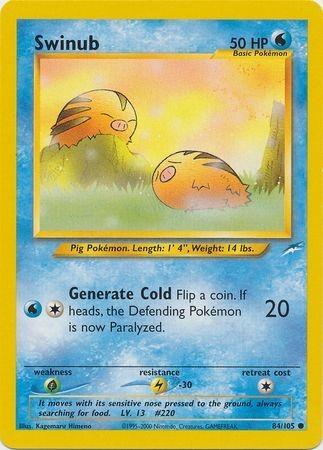 Swinub 84/105 - Neo Destiny Unlimited