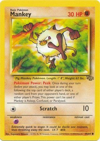Mankey 55/64 - Jungle Unlimited