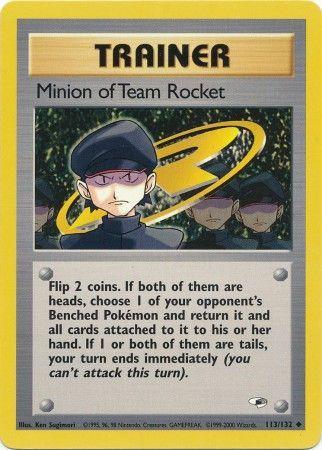 Minion of Team Rocket 113/132 - Gym Heroes Unlimited