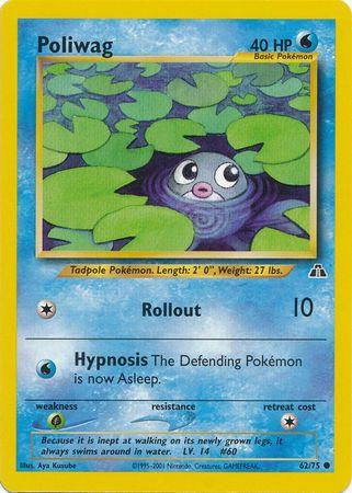 Poliwag 62/75 - Neo Discovery Unlimited
