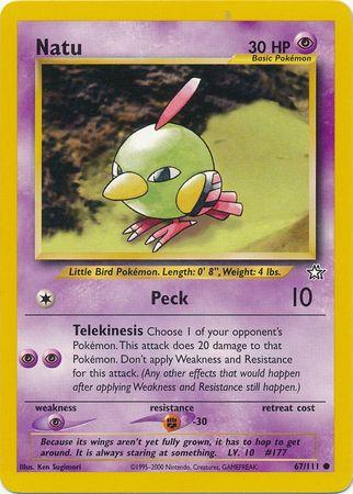 Natu 67/111 - Neo Genesis Unlimited
