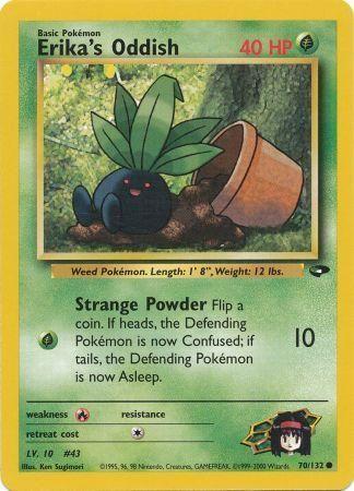 Erika's Oddish 70/132 - Gym Challenge Unlimited
