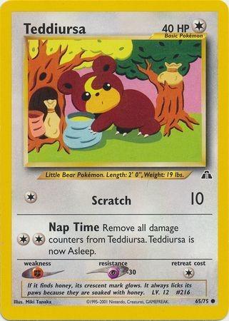 Teddiursa 65/75 - Neo Discovery Unlimited