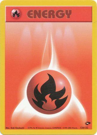Fire Energy 128/132 - Gym Challenge Unlimited