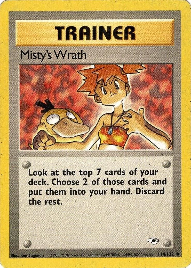 Misty's Wrath 114/132 - Gym Heroes Unlimited