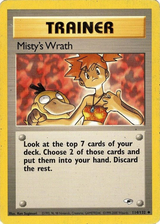 Misty's Wrath 114/132 - Gym Heroes Unlimited