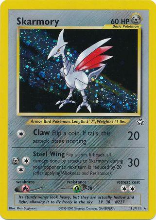 Skarmory 13/111 - Neo Genesis Unlimited Holofoil