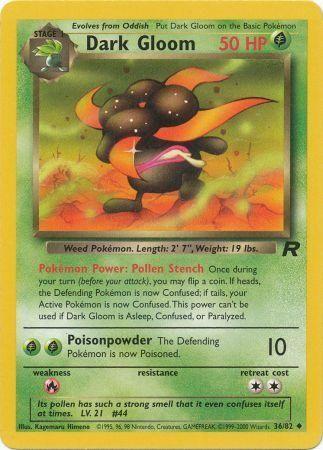 Dark Gloom 36/82 - Team Rocket Unlimited