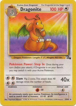 Dragonite (19) 19/62 - Fossil Unlimited