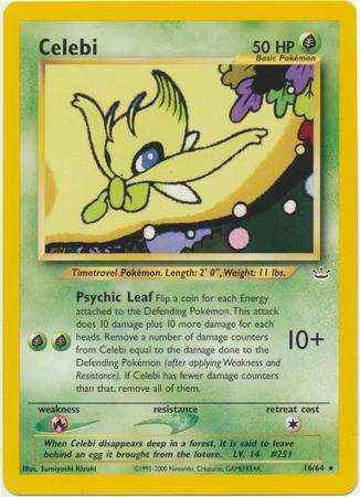 Celebi (16) 16/64 - Neo Revelation Unlimited
