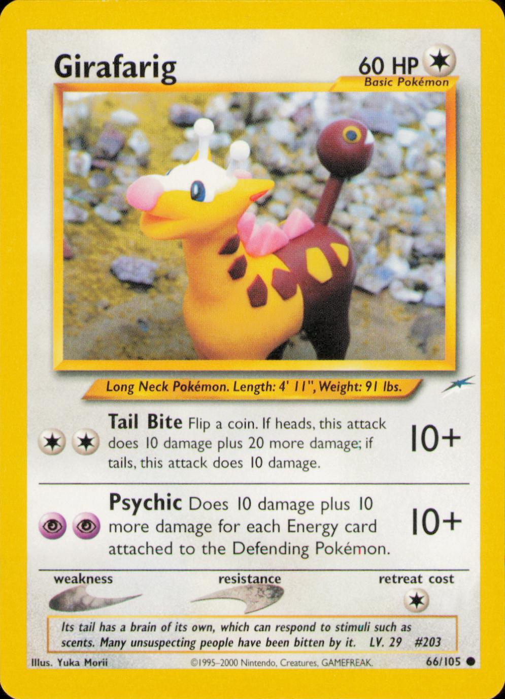 Girafarig 66/105 - Neo Destiny Unlimited