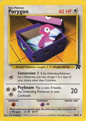 Porygon 48/82 - Team Rocket Unlimited
