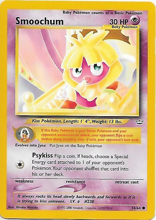 Smoochum 54/64 - Neo Revelation Unlimited