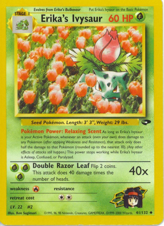 Erika's Ivysaur 41/132 - Gym Challenge Unlimited