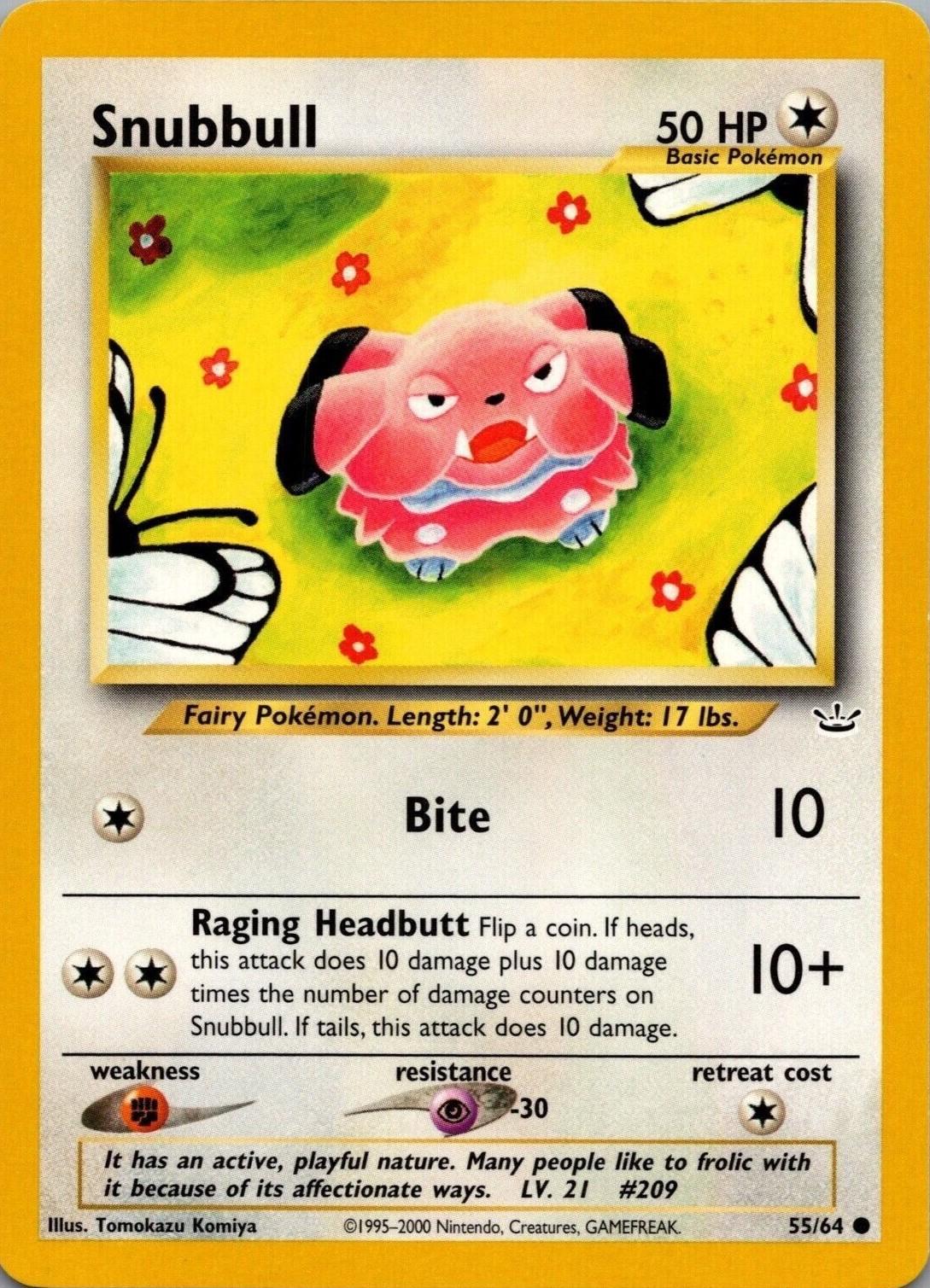 Snubbull 55/64 - Neo Revelation Unlimited