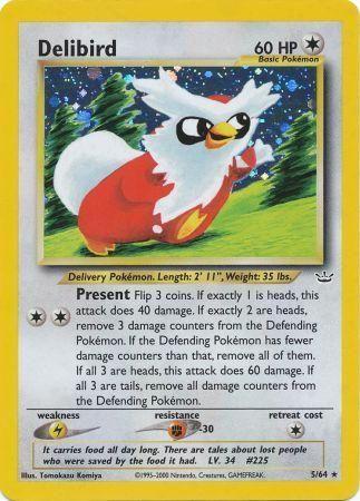 Delibird 5/64 - Neo Revelation Unlimited Holofoil