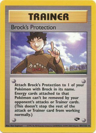 Brock's Protection 101/132 - Gym Challenge Unlimited
