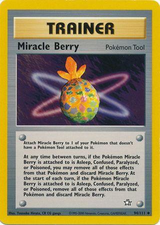 Miracle Berry 94/111 - Neo Genesis Unlimited