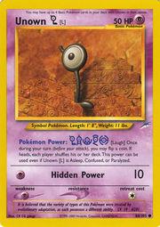 Unown [L] 86/105 - Neo Destiny Unlimited