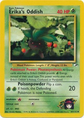 Erika's Oddish (47) 47/132 - Gym Heroes Unlimited