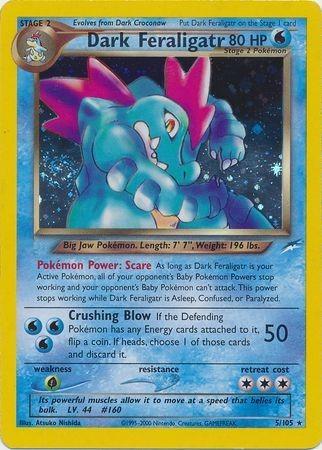 Dark Feraligatr 5/105 - Neo Destiny Unlimited Holofoil