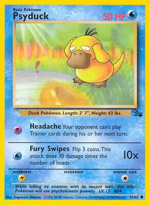 Psyduck 53/62 - Fossil Unlimited