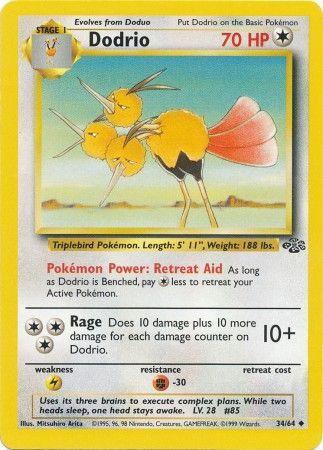 Dodrio 34/64 - Jungle Unlimited
