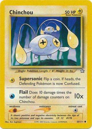 Chinchou 55/111 - Neo Genesis Unlimited
