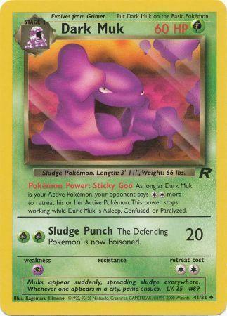 Dark Muk 41/82 - Team Rocket Unlimited
