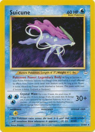 Suicune (27) 27/64 - Neo Revelation Unlimited