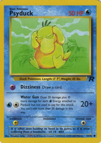 Psyduck 65/82 - Team Rocket Unlimited