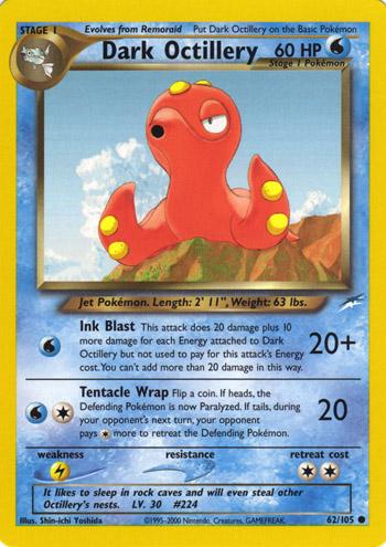 Dark Octillery 62/105 - Neo Destiny Unlimited