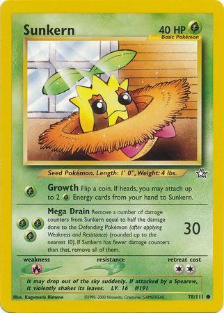 Sunkern 78/111 - Neo Genesis Unlimited