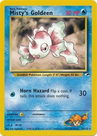 Misty's Goldeen (30) 30/132 - Gym Heroes Unlimited