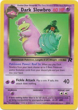 Dark Slowbro (29) 29/82 - Team Rocket Unlimited