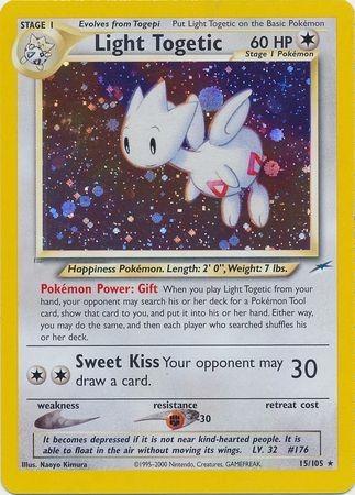 Light Togetic 15/105 - Neo Destiny Unlimited Holofoil