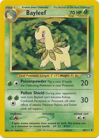 Bayleef (28) 28/111 - Neo Genesis Unlimited
