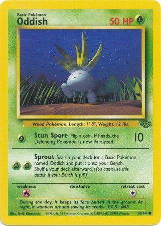 Oddish 58/64 - Jungle Unlimited